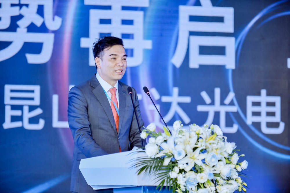 XPJ(中国大陆)执行长暨总经理柯富仁于启用仪式致词